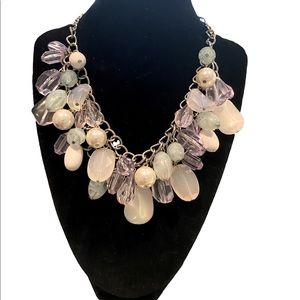 Silver Statement necklace